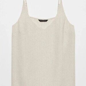 Banana Republic Micro Polka Dot Tank XS